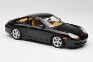 Porsche 911 996 Carrera Zwart Gate 1:18 1043 Metaal — afbeelding 6 van 8