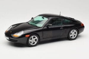 Porsche 911 996 Carrera Zwart Sun Star 1:18 1202 Metaal