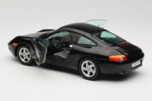 Porsche 911 996 Carrera Zwart Sun Star 1:18 1202 Metaal — afbeelding 5 van 8