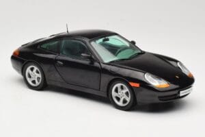 Porsche 911 996 Carrera Zwart Sun Star 1:18 1202 Metaal — afbeelding 6 van 8