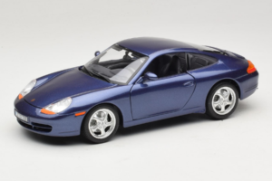 Porsche 911 996 Carrera Blauw Bburago 1:18 WAP02100897 Metaal