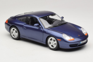 Porsche 911 996 Carrera Blauw Bburago 1:18 WAP02100897 Metaal — afbeelding 6 van 8