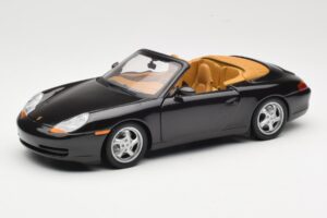 Porsche 911 996 Carrera Cabriolet Zwart UT Models 1:18 WAP02100997 Metaal