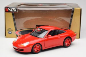 Porsche 911 996 Carrera Rood Beperkte Editie Bburago 1:18 3385-M1 Metaal — afbeelding 8 van 8