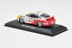 Porsche 911 996 GT3 Cup #1 M. Becker Carrera Cup 2003 Minichamps 1:43 WAP02007210 Metaal — afbeelding 3 van 4