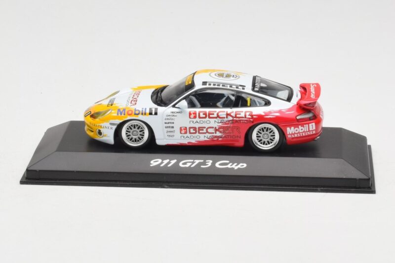 Porsche 911 996 GT3 Cup #1 M. Becker Carrera Cup 2003 Minichamps 1:43 WAP02007210 Metaal