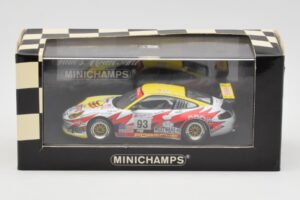 Porsche 911 996 GT3 Cup #93 L. Luhr / G. Maassen / E. Collard 24 Hours of Le Mans 2003 Minichamps 1:43 S5527 Metaal — afbeelding 4 van 4
