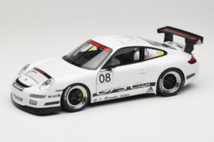 Porsche 911 996 GT3 #08 Promo Cup Car 2008 AUTOart 1:18 80881 Metaal
