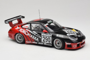 Porsche 911 996 GT3 RS #290 N. Bartels / H. Jacksties / F. Lorenzo Yokohama 24 Hours of Nurburgring 2003 AUTOart 1:18 80372 M — afbeelding 6 van 8