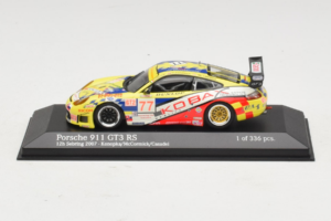 Porsche 911 GT3 RS #77 Konopka / McCormick 12 Hours of Sebring 2007 Minichamps 1:43 400076977 Metaal