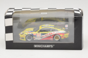 Porsche 911 GT3 RS #77 Konopka / McCormick 12 Hours of Sebring 2007 Minichamps 1:43 400076977 Metaal — afbeelding 5 van 5