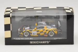Porsche 911 996 GT3 RS #83 Rosa / Babini 24 Hours of Le Mans 2001 Minichamps 1:43 400016983 Metaal — afbeelding 4 van 4