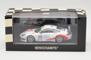 Porsche 911 996 GT3 RS #90 T2M J. Ickx / P. Rabineau 1000km Spa 2004 Minichamps 1:43 400046980 Metaal — afbeelding 4 van 4