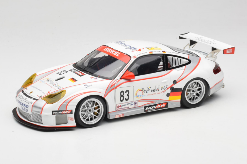 Porsche 911 996 GT3 RSR #83 P. Ehret / C. Ried / C. Menzel 24 Hours of Le Mans 2006 Minichamps 1:18 PORSCHE004 Metaal