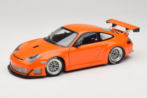 Porsche 911 996 GT3 RSR Oranje ALMS 2004 Minichamps 1:18 100046402 Metaal
