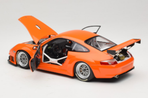Porsche 911 996 GT3 RSR Oranje ALMS 2004 Minichamps 1:18 100046402 Metaal — afbeelding 5 van 8