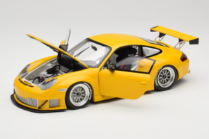 Porsche 911 996 GT3 RSR Yello ALMS 2004 Minichamps 1:18 100046401 Metaal — afbeelding 2 van 8
