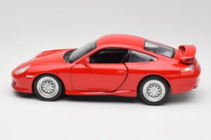 Porsche 911 996 GT3 Strasse Rood Bburago 1:18 30395 Metaal — afbeelding 4 van 8