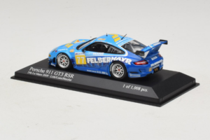 Porsche 911 GT3 R #77 M. Lieb / R. Lietz / W. Henzler 24 Hours of Le Mans 2009 Minichamps 1:43 400096977 Metaal — afbeelding 3 van 5