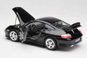 Porsche 911 996 Turbo Zwart Bburago 1:18 18-12030 Metaal — afbeelding 5 van 8