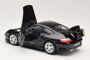 Porsche 911 996 Turbo Zwart Bburago 1:18 3367 Metaal — afbeelding 5 van 8