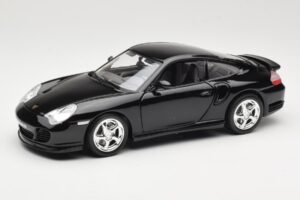 Porsche 911 996 Turbo Zwart Bburago 1:18 18-12030 Metaal