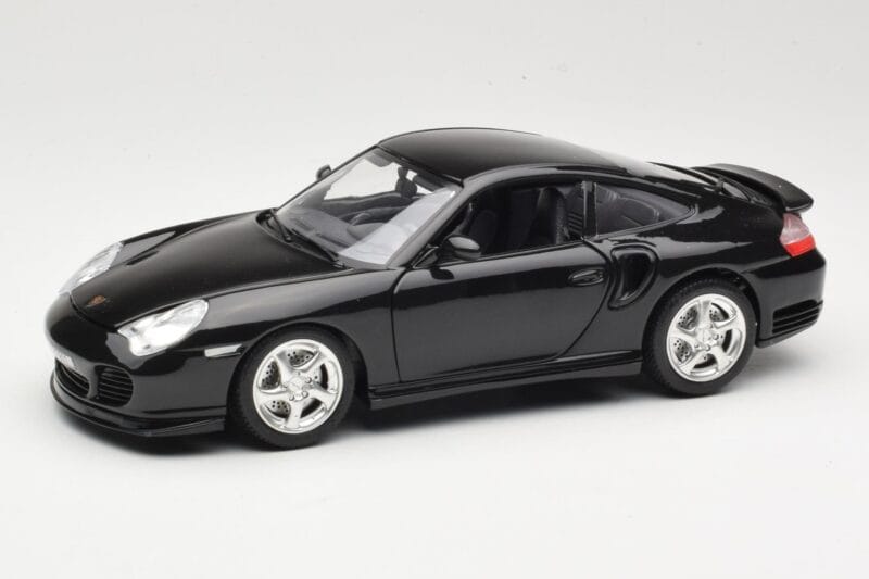 Porsche 911 996 Turbo Zwart Bburago 1:18 3367 Metaal
