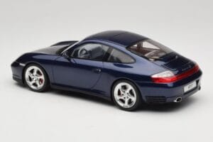 Porsche 911 996.2 Carrera 4S Donkerblauw GT Spirit 1:18 GT938 Hars — afbeelding 5 van 6