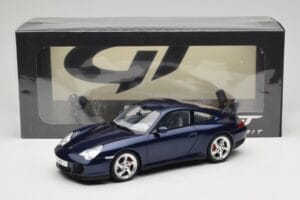 Porsche 911 996.2 Carrera 4S Donkerblauw GT Spirit 1:18 GT938 Hars — afbeelding 6 van 6