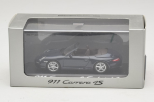 Porsche 911 997 Carrera 4 Cabriolet Donkerblauw Minichamps 1:43 WAP02015216-R1 Metaal — afbeelding 4 van 4