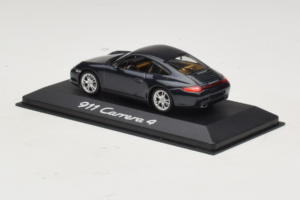 Porsche 911 997 Carrera 4 Dark Blue Metallic Minichamps 1:43 WAP02001518 Metaal — afbeelding 3 van 4