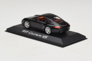Porsche 911 997 Carrera 4S Zwart Minichamps 1:43 WAP02010116 Metaal — afbeelding 3 van 4