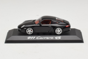 Porsche 911 997 Carrera 4S Zwart Minichamps 1:43 WAP02010116 Metaal
