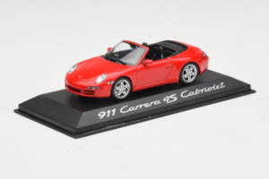 Porsche 911 997 Carrera 4S Cabriolet Rood Minichamps 1:43 WAP02015316 Metaal — afbeelding 2 van 5