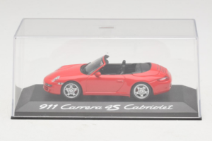 Porsche 911 997 Carrera 4S Cabriolet Rood Minichamps 1:43 WAP02015316 Metaal — afbeelding 5 van 5