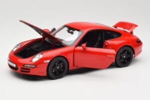 Porsche 911 997 Carrera 4S Rood Norev 1:18 187510 Metaal — afbeelding 2 van 8