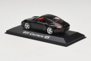 Porsche 911 997 Carrera 4S Donkerblauw Minichamps 1:43 WAP02011615 Metaal — afbeelding 3 van 4