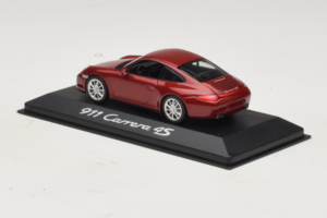 Porsche 911 997 Carrera 4S Rood Minichamps 1:43 WAP02001718 Metaal — afbeelding 3 van 4