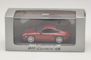 Porsche 911 997 Carrera 4S Rood Minichamps 1:43 WAP02001718 Metaal — afbeelding 4 van 4