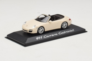 Porsche 911 997 Carrera Cabriolet Wit Minichamps 1:43 WAP02001118 Metaal — afbeelding 2 van 5