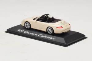 Porsche 911 997 Carrera Cabriolet Wit Minichamps 1:43 WAP02001118 Metaal — afbeelding 3 van 5
