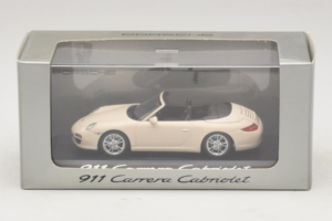 Porsche 911 997 Carrera Cabriolet Wit Minichamps 1:43 WAP02001118 Metaal — afbeelding 4 van 5