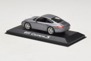 Porsche 911 997 Carrera S Grey Metallic Minichamps 1:43 WAP02011615-P1 Metaal — afbeelding 3 van 4
