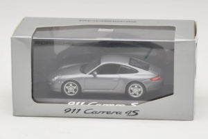 Porsche 911 997 Carrera S Grijs Metallic Minichamps 1:43 WAP02010116-R1 Metaal — afbeelding 4 van 4