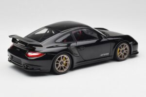 Porsche 911 997 GT2 RS Zwart & Zilver Wielen Minichamps 1:18 100069401 Metaal — afbeelding 3 van 8