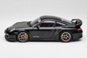 Porsche 911 997 GT2 RS Zwart & Zilver Wielen Minichamps 1:18 100069401 Metaal — afbeelding 4 van 8