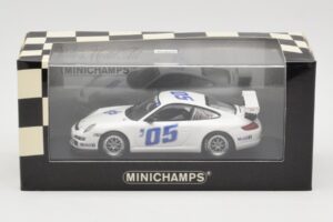 Porsche 911 997 GT3 Cup #5 Presentation 2005 Minichamps 1:43 400056400 Metaal — afbeelding 4 van 4