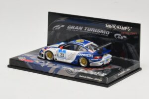 Porsche 911 997 GT3 #23 24 Hours Nurburgring 2008 Minichamps 1:43 437086823 Metaal — afbeelding 3 van 4