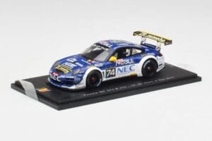 Porsche 911 997 GT3 R #74 Prospeed P. van Splunteren / M. Soulet / F. Derdaele / B. Bouvy 24 Hours of Spa 2012 Spark 1:43 SB0 — afbeelding 2 van 4