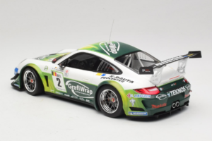 Porsche 911 997 GT3 R #2 Prospeed Competition B. Heylen / P. Lappalainen FIA GT3 2011 Minichamps 1:18 151118902 Metaal — afbeelding 5 van 6